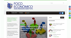 Desktop Screenshot of focoeconomico.org